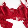 Lingerie Set Lace Bra & Thong Guipure for Women