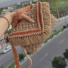 Macrame Shoulder Bag Handwoven for Women Model Maryam