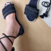 Macrame Sling Back Sandals Handmade for Women
