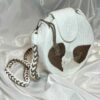 Macrame Sling Bag for Women Handwoven with Leaf Design