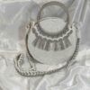 Macrame Sling Bag for Women Handwoven with Tassel Design
