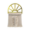 Macrame Wall Hanging Tapestry Art Bohemian Model Window