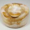 Marble Mortar & Pestle Set for Saffron & Spice Blending Model Atossa