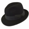 Men's Chapeau Hat in Black - Classic Wool Blend