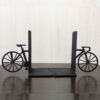 Bicycle Design Metal Art Bookend – Fun for Youth Rooms or Urban Décor