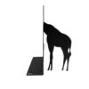 Giraffe Design Metal Art Bookend – Playful Option for Kids’ Shelves