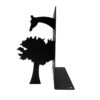 Giraffe Design Metal Art Bookend – Playful Option for Kids’ Shelves