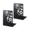 Floral Design Metal Art Bookend – Perfect for Entryways or Gift Shops