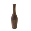 Minimal Decorative Bud Vase, Expertly Handcrafted from Natural Solid Wood for a Clean and Modern Look