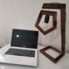 Minimalist Wooden Desk Lamp Handcrafted Suitable for Reading