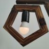 Minimalist Wooden Desk Lamp Handcrafted Suitable for Reading