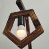 Minimalist Wooden Desk Lamp Handcrafted Suitable for Reading