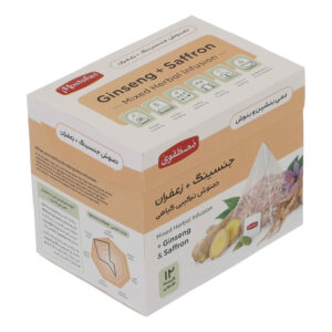 Mostafavi Herbal Tea Blend: Ginseng & Saffron (5 Packs)