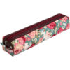 Pencil Pouch Floral Design with Zipper for School & Office Supplies