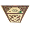 Persian Block Print Kalamkari Prayer Mat Sajadah with Booteh Paisley Design