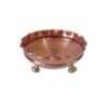 Persian Hammered & Handcrafted Copper Footed Bowl - Simin