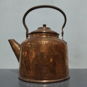 Persian Copper Tea Kettle Durable Stovetop Traditional Hammered Jaleh