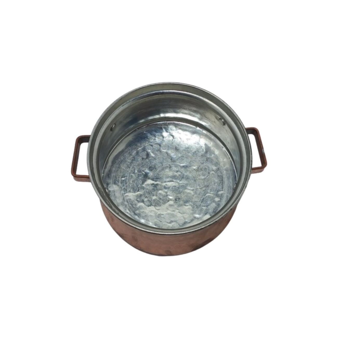 Persian Copper Cooking Pot – Handcrafted Hammered Design, Barbod