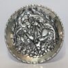 Persian Decorative Copper Wall Plate Hand Engraving in Layla & Majnun Design