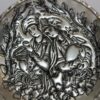 Persian Decorative Copper Wall Plate Hand Engraving in Layla & Majnun Design