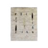 Authentic Handwoven Persian Tree of Life Gabbeh Rug in Cream - Wool