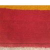 Original Handwoven Persian Striped Gabbeh Rug in Orange - Wool