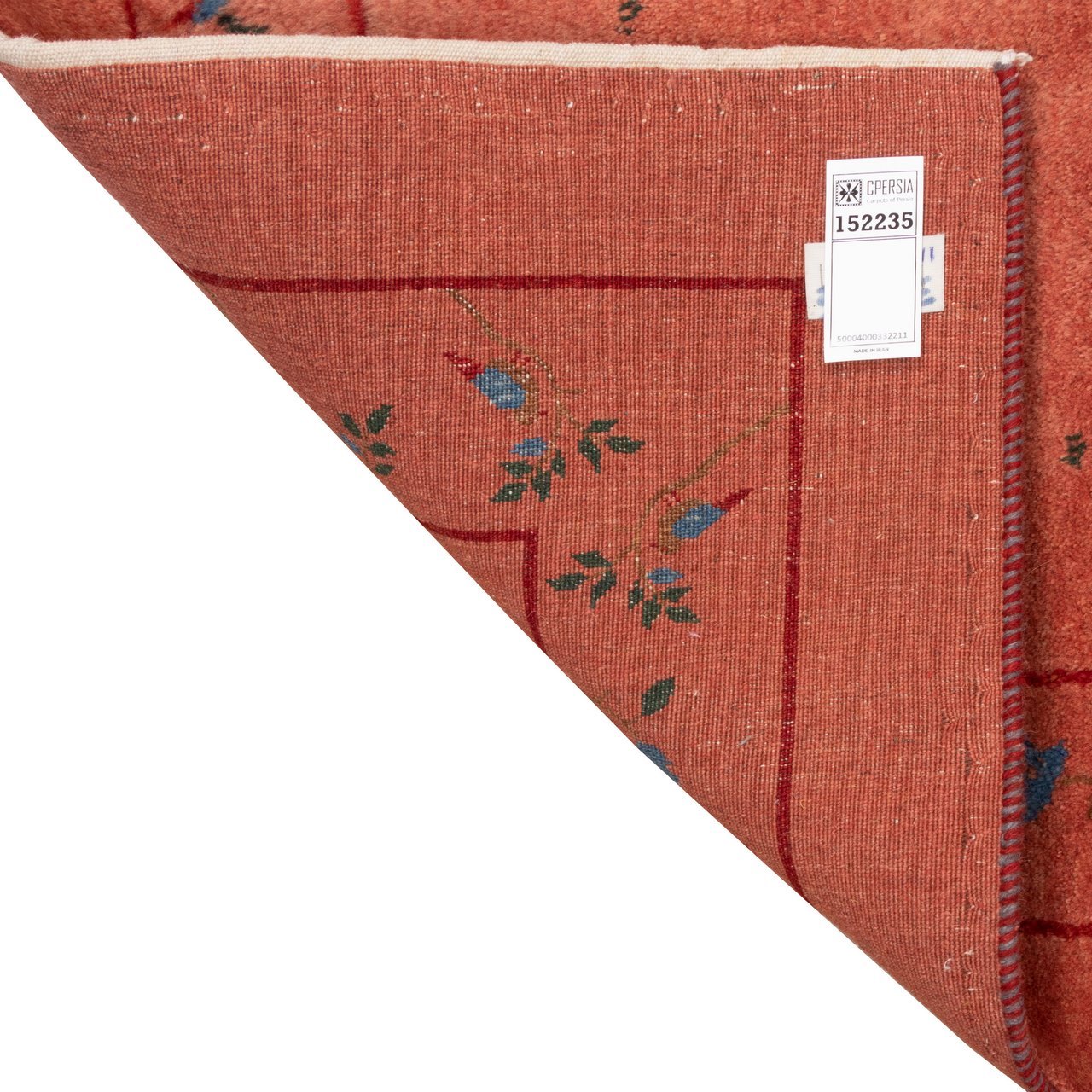 Authentic Handwoven Persian Tree of Life Gabbeh Rug – Red Wool