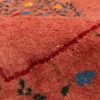 Authentic Handwoven Persian Tree of Life Gabbeh Rug - Red Wool