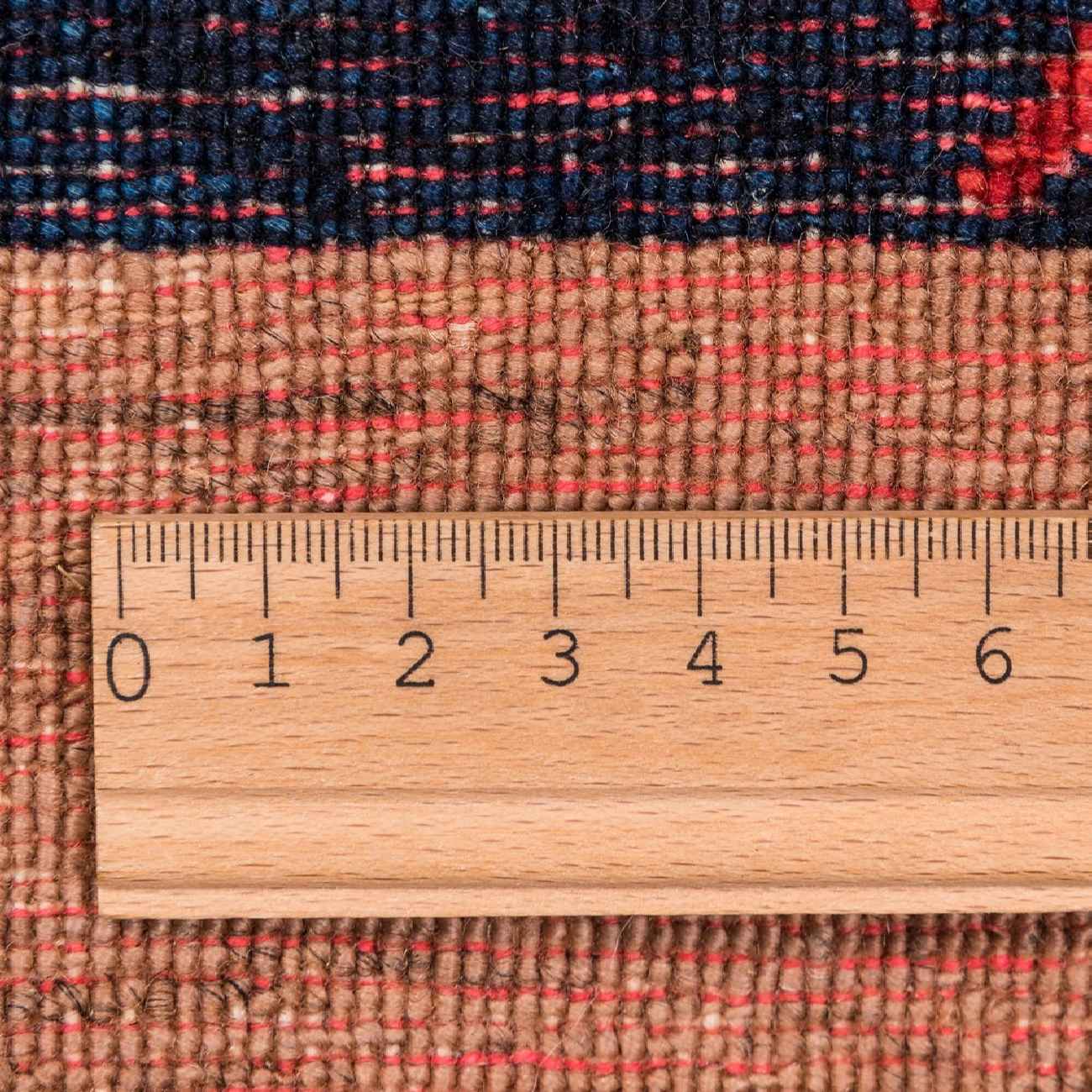 Authentic Handwoven Persian Minimalist Gabbeh Rug – Bordered Orange Wool
