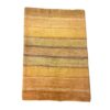 Authentic Handwoven Persian Striped Gabbeh Rug - Light Brown Wool