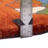 Handwoven Persian Geometric Gabbeh Rug - Brick Red Wool