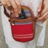 Kilim Crossbody Shoulder Bag with Authentic Ethnic Design