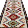 Qashqai Geometric Kilim Rug - Genuine Handwoven Persian Acrylic Design