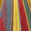 Striped Shiraz Kilim Rug - Genuine Handwoven Persian Wool Design
