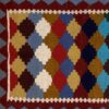 Ardabil Geometric Qashqai Kilim Rug - Handwoven Persian Wool Style