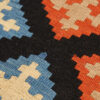 Fars Geometric Qashqai Kilim Rug - Authentic Handwoven Persian Wool