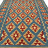 Fars Geometric Qashqai Kilim Rug - Handwoven Authentic Persian Wool