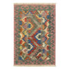 Firuzabad Qashqai Geometric Kilim Rug - Genuine Handwoven Persian Wool