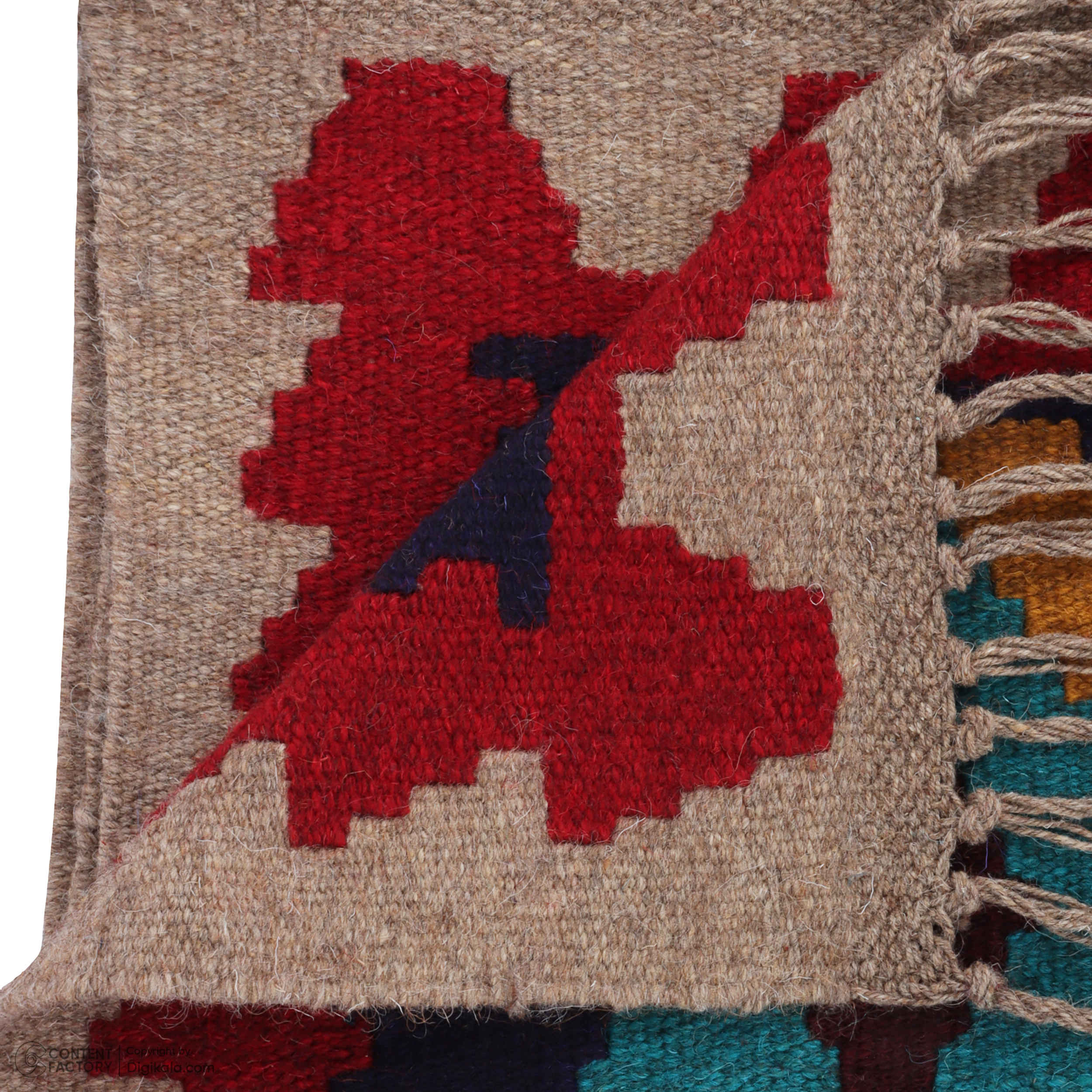 Tehran Geometric Kilim Rug – Traditional Handwoven Persian Wool Art