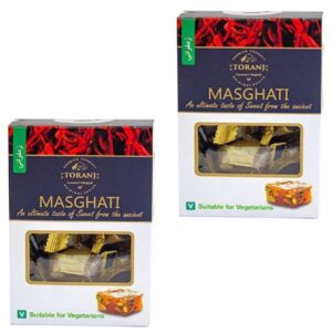 Persian Lari Masghati Halva with Saffron Flavor – 400 gr (4x)