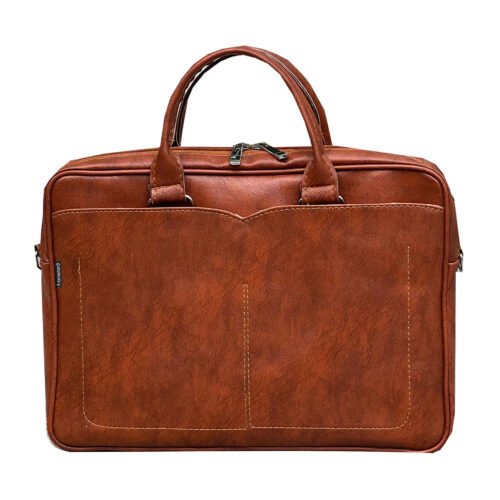 Persian Leather Briefcase for Office - Cube Model