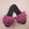 Macrame Boho Chic Flat Slippers for Women Model Shaparak