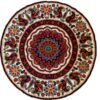 Persian Pateh Tablecloth in Kerman Embroidery Art Handcrafted Paisley