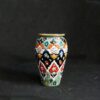 Persian Pottery Makeup Brush Holder in Persian Minakari Handcrafted