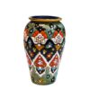 Persian Pottery Makeup Brush Holder in Persian Minakari Handcrafted