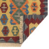 Yellow Fars Qashqai Geometric Kilim Rug - Handwoven Persian Wool