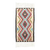 Tehran Qashqai Geometric Kilim Rug - Authentic Handwoven Persian Cotton