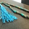 Persian Neyshabur Turquoise Rosary: 33 Prayer Beads Tasbih