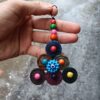 Persian Traditional Evil Eye Wall Hanging Amulet Model Triangle