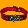 Persian Leather Bracelet - Evil Eye Design